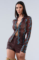 DONT BE A SNAKE BUTTON DOWN