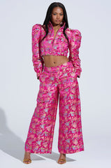 JULES BROCADE TROUSER