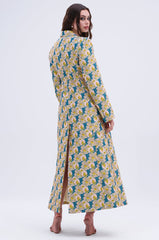 SCARLETT LUXE TRENCH IN BROCADE