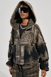 PHOENIX HOODED BOMBER
