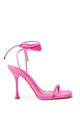 AZALEA WANG KOHINOOR PINK BOOTIE STILETTO