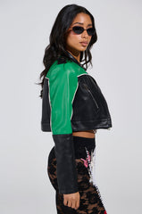 BETTER LUCK CROPPED MOTO