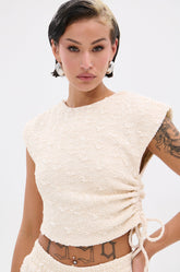 SYDNEY TEXTURED BLOUSE