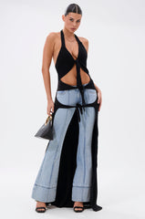 TIED TO YOU TIE-FRONT SWEATER