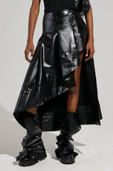 KEEP WALKING MIDI SKIRT