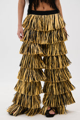 CRAZY FOR YOU STRAW PANTS