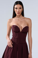 LOVE THIS FOR YOU CORSET IN BROWN