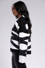 CROSSING LINES SWEATSHIRT