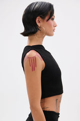 KYLIE SLINKY OFF THE SHOULDER BLOUSE