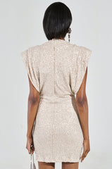 SPARKLING QUEEN MINI DRESS