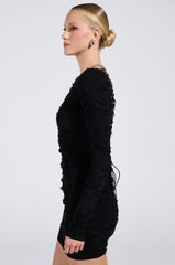 LOTS OF LOVE LACE MINI DRESS