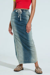 SIDE THOUGHTS MAXI SKIRT