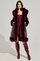 YUKON 2.0 FUR TRIM COAT