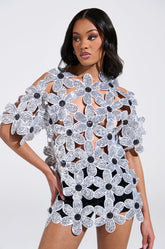 FLOWER POWER OVERSIZED TSHIRT