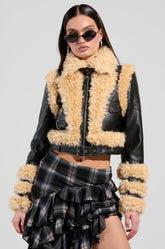 YURI SHERPA MOTO JACKET