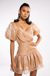 A DREAM WILL DO SHINE MINI DRESS