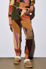 UGG DISQUETTE FLAT IN CHESTNUT