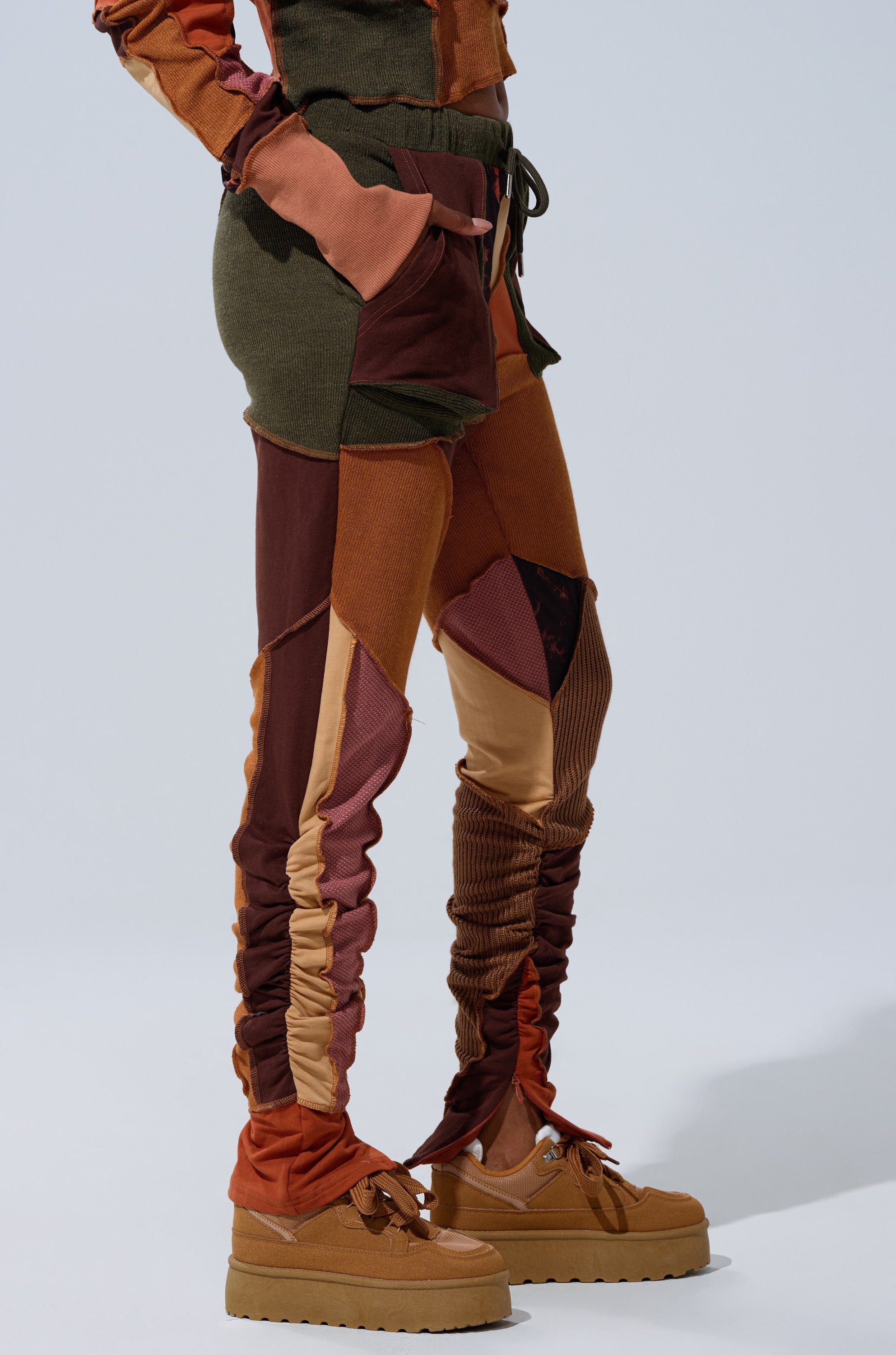 CATCH FEELINGS PATCHWORK LEGGING