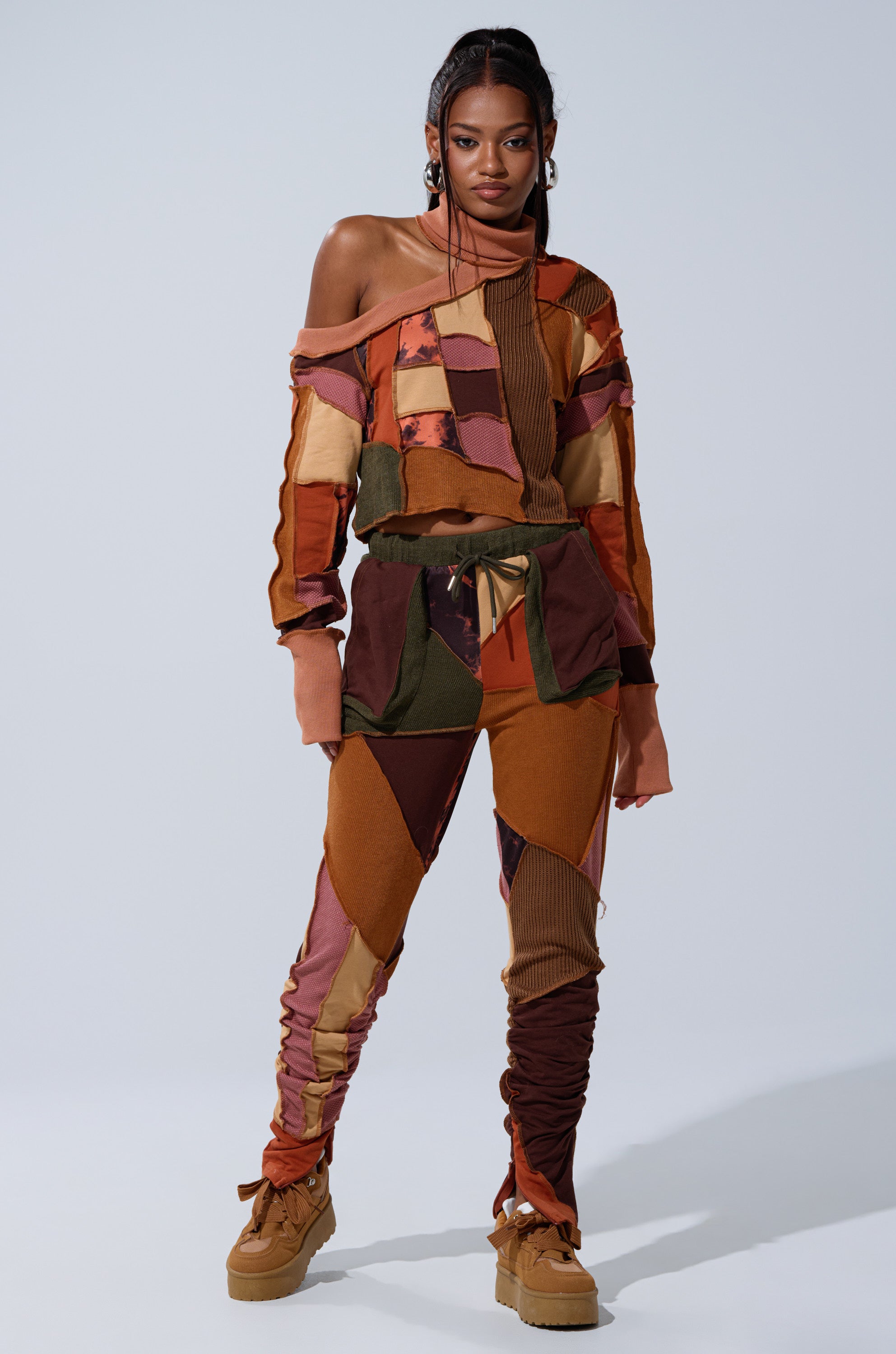 CATCH FEELINGS PATCHWORK LEGGING