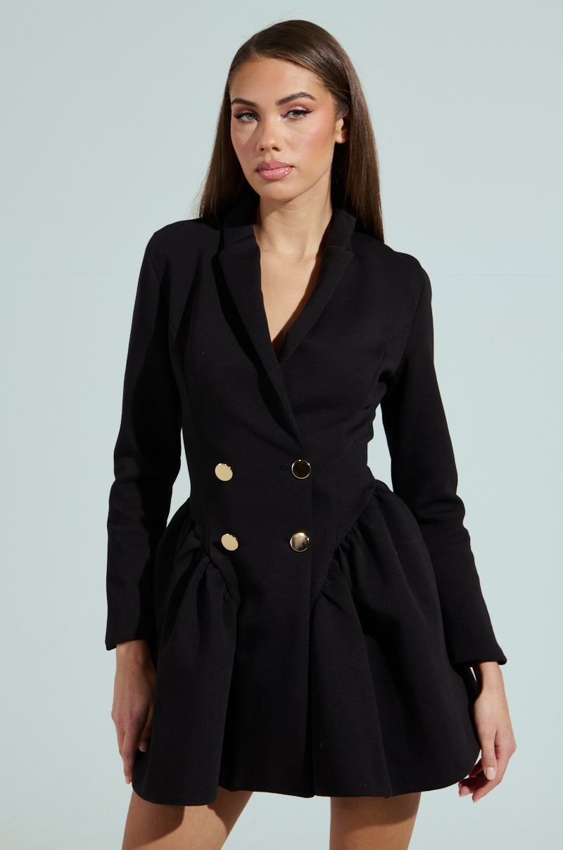 HBIC BLAZER MINI DRESS