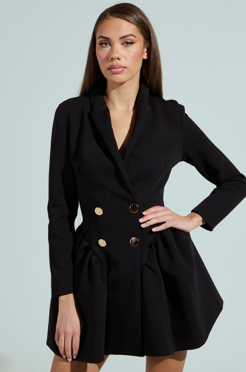 HBIC BLAZER MINI DRESS
