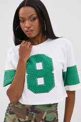 WINNERS ONLY RHINESTONE SHORT SLEEVE TEE