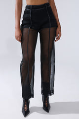 ONE TO WATCH MESH TROUSER