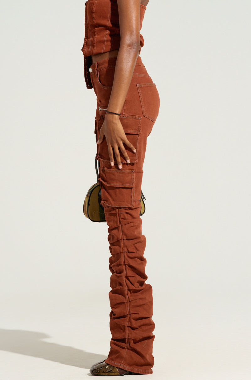 DOUBLE VISION VINTAGE WASH DENIM PANT