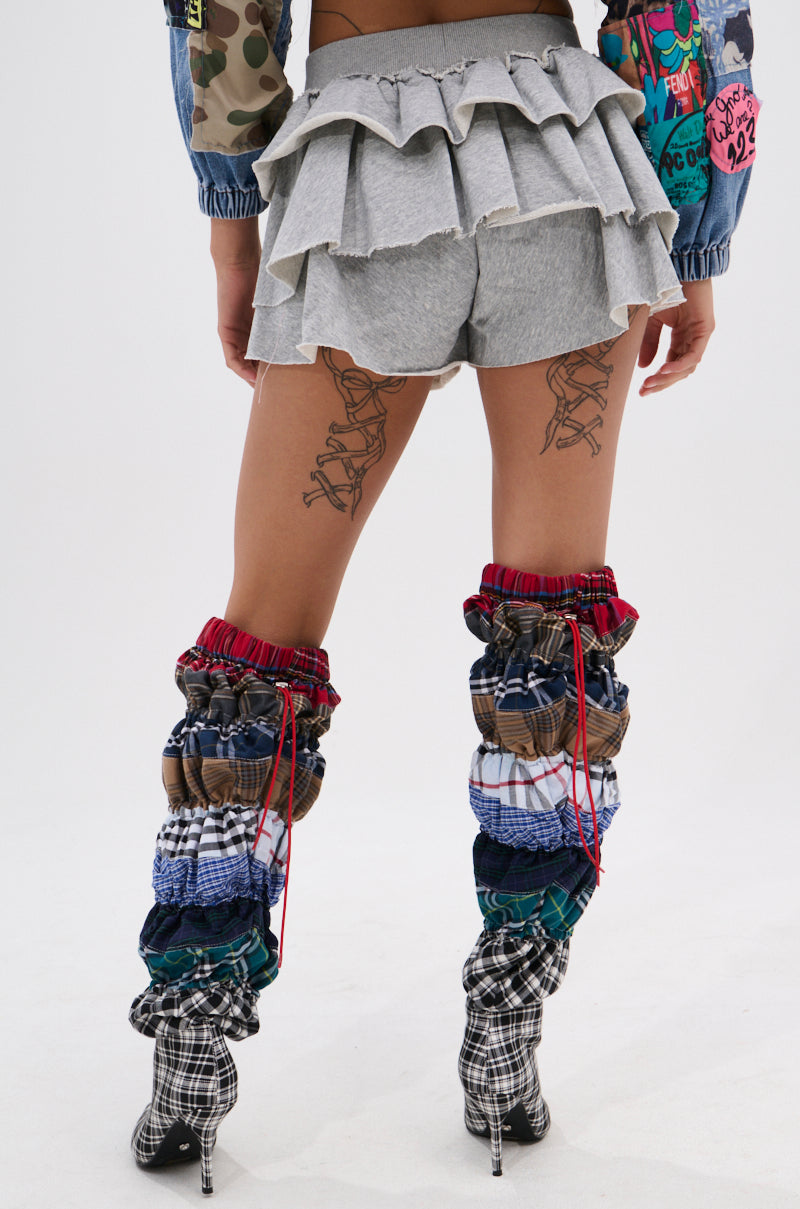 ON THE MOVE RUFFLE SKORT