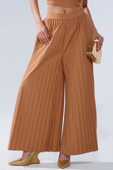 STAR OF THE NIGHT PLEATED PALAZZO PANT