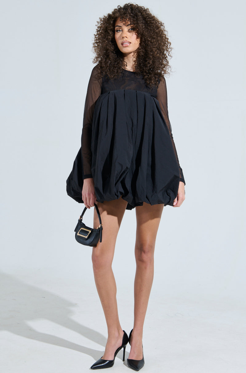 ISLA BUBBLE MINI DRESS