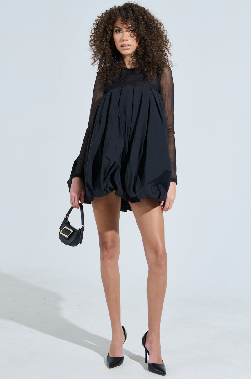 ISLA BUBBLE MINI DRESS