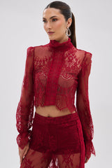 LOVE LOST LACE BLOUSE