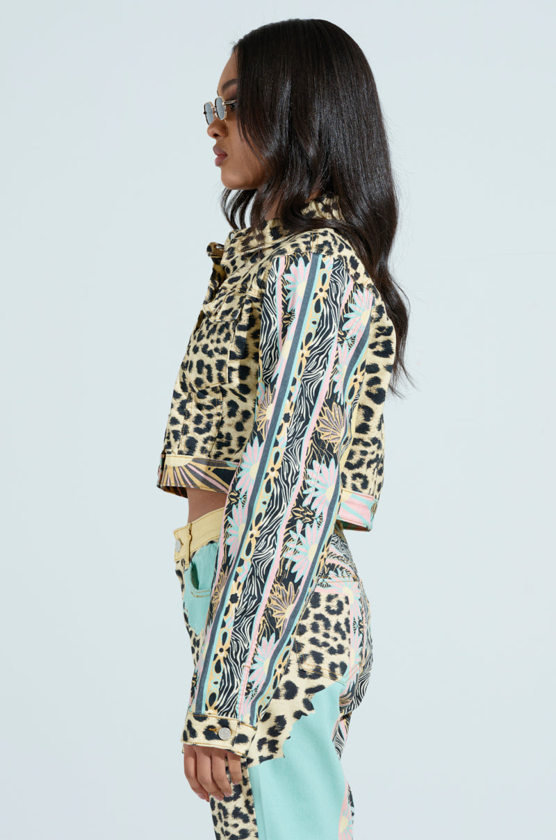 TRUST YOUR INSTINCTS DENIM JACKET