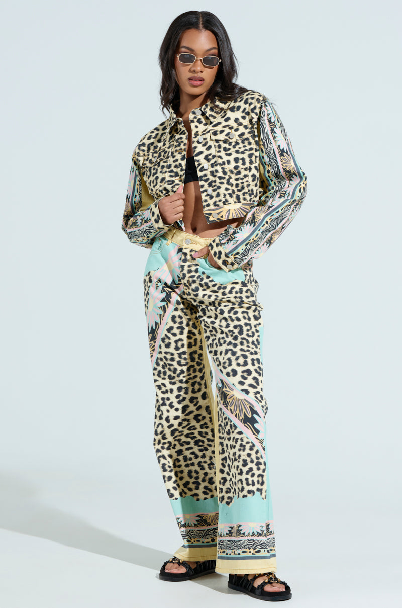 TRUST YOUR INSTINCTS DENIM JACKET