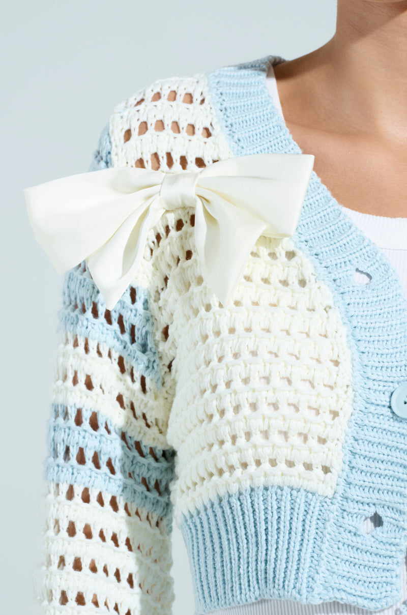 FLOWER GIRL CARDIGAN