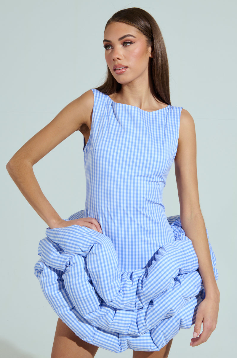 KEEP DREAMIN PLUSH MINI DRESS