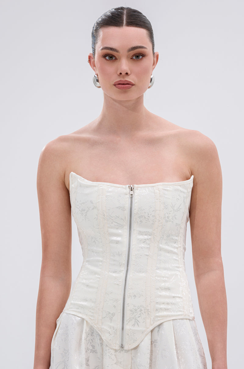 DAISY DOVE JACQUARD CORSET