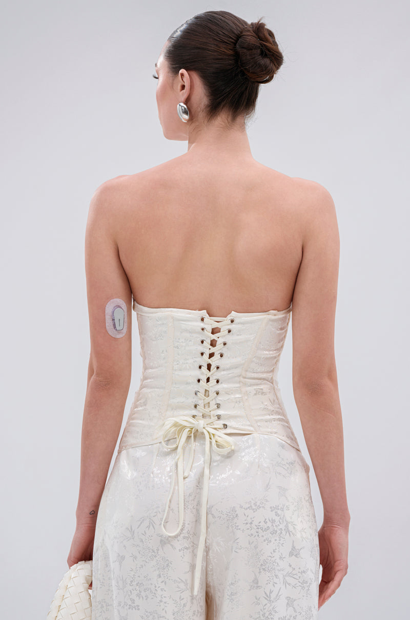 DAISY DOVE JACQUARD CORSET