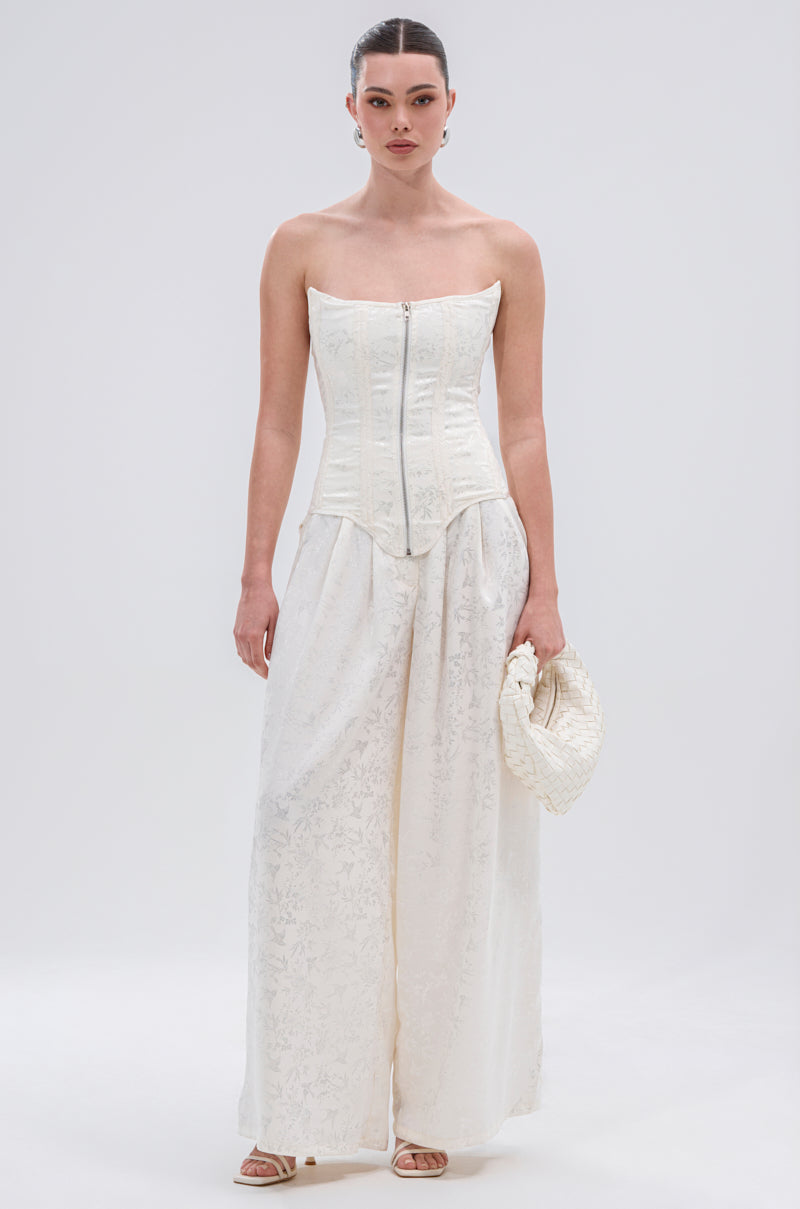 DAISY DOVE JACQUARD TROUSER