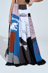 LIVE LAUGH LOVE MAXI SKIRT