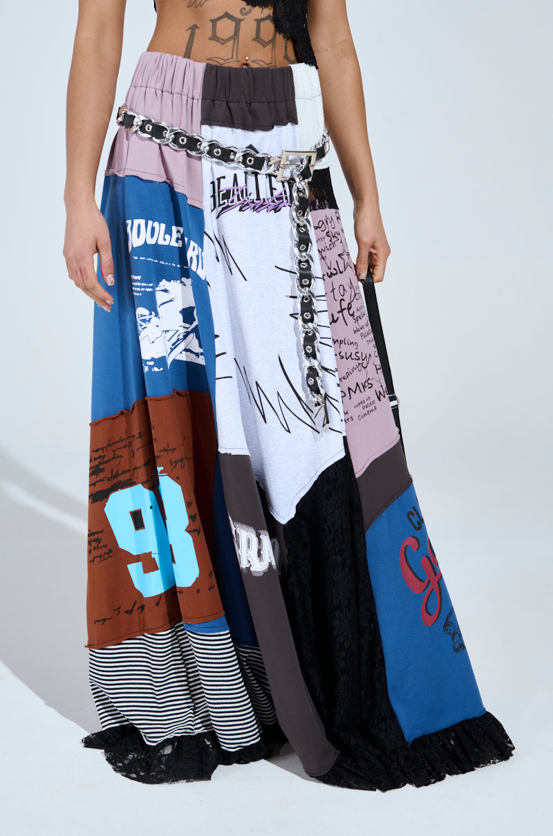 LIVE LAUGH LOVE MAXI SKIRT