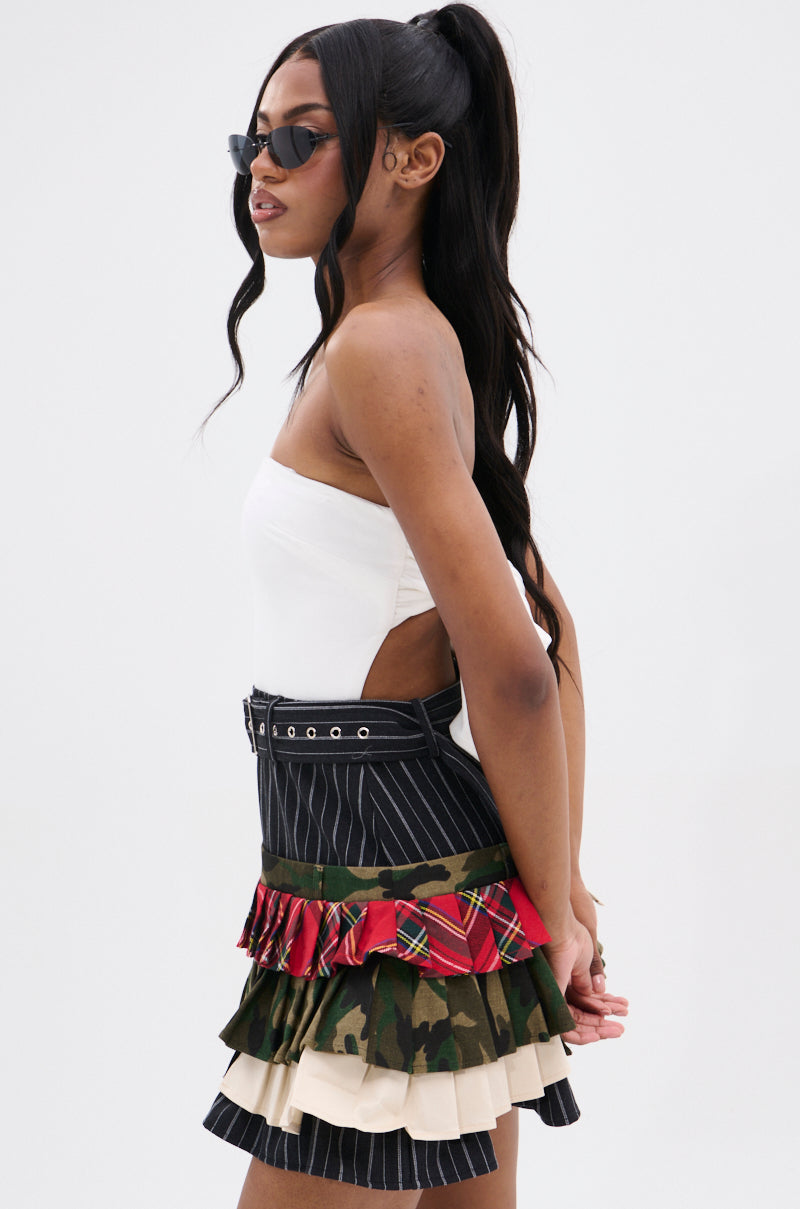 I HEART ME TEXTURED MINI DRESS