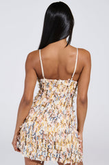 RHODES TEXTURED MINI DRESS