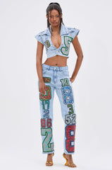 CHAMPION GRAPHIC DENIM PANT