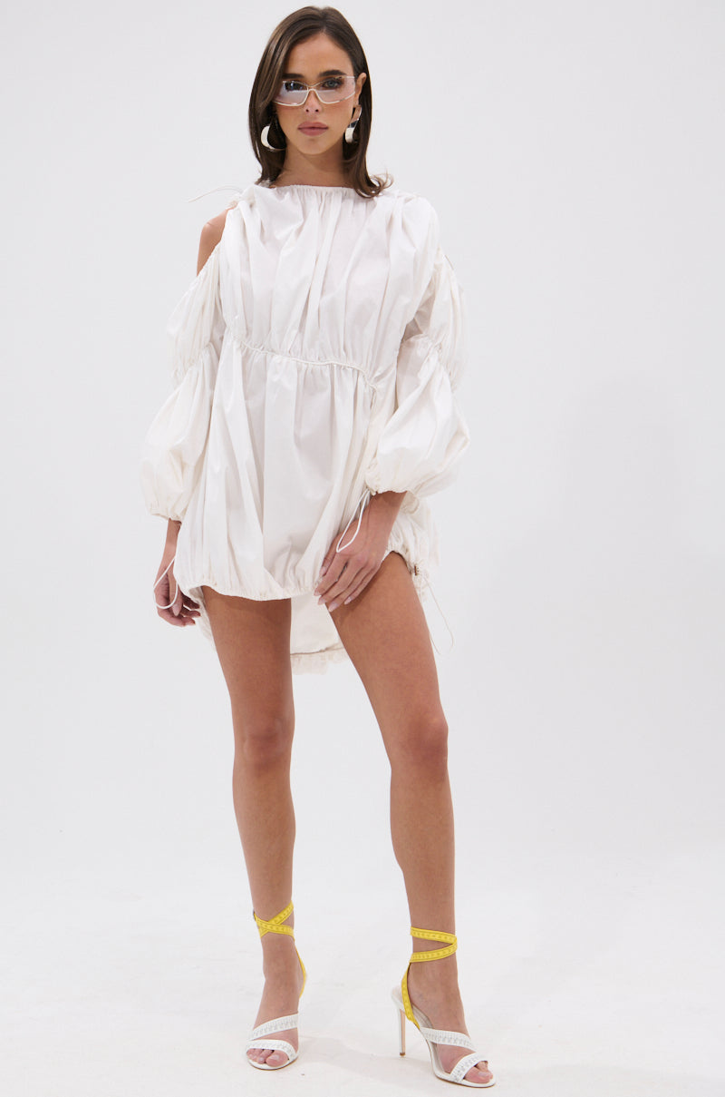 INSTA SAW IT FIRST ADJUSTABLE MINI DRESS