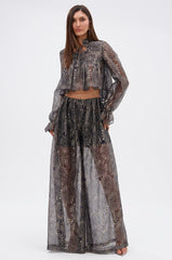 BEST GUEST LACE PALAZZO PANT