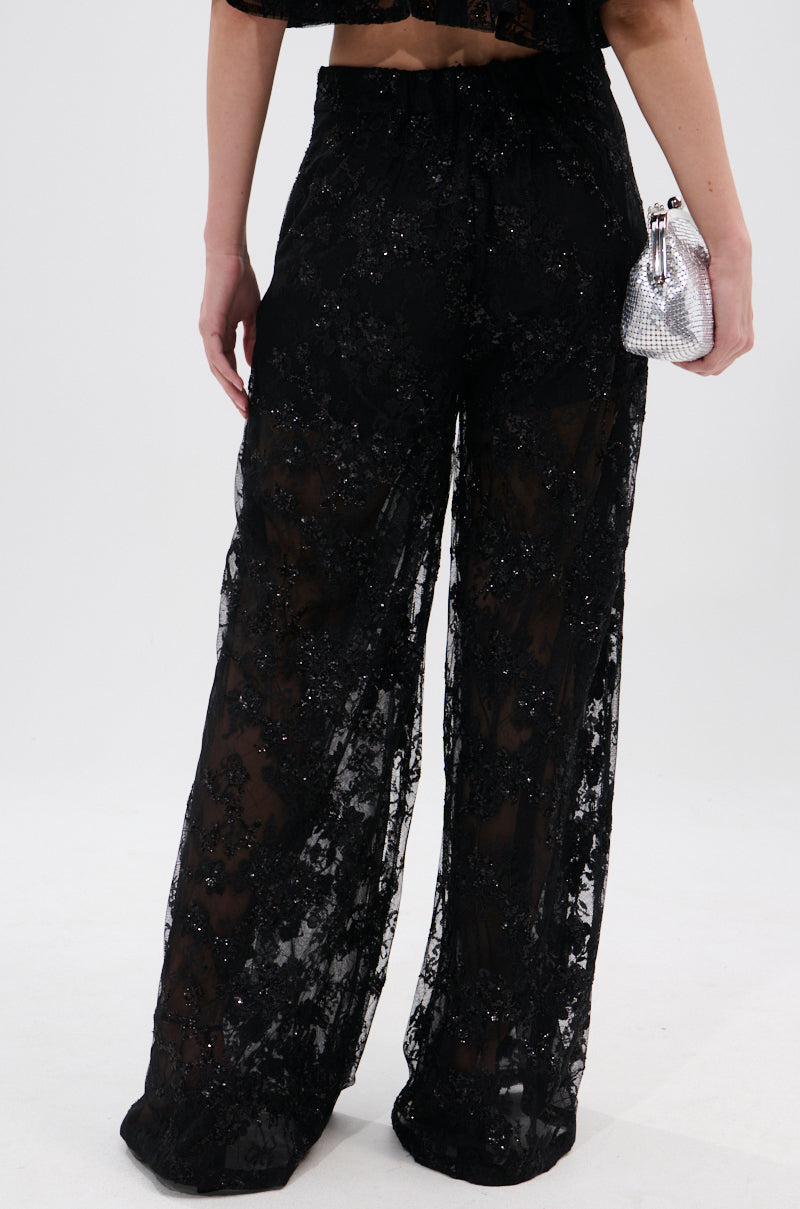 QUEEN B LACE TROUSER