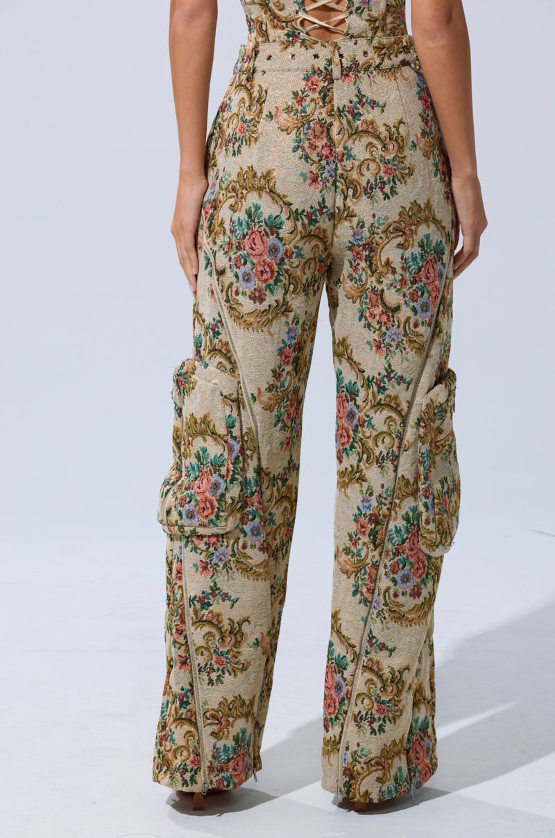 SHINE AWAY BROCADE TROUSER