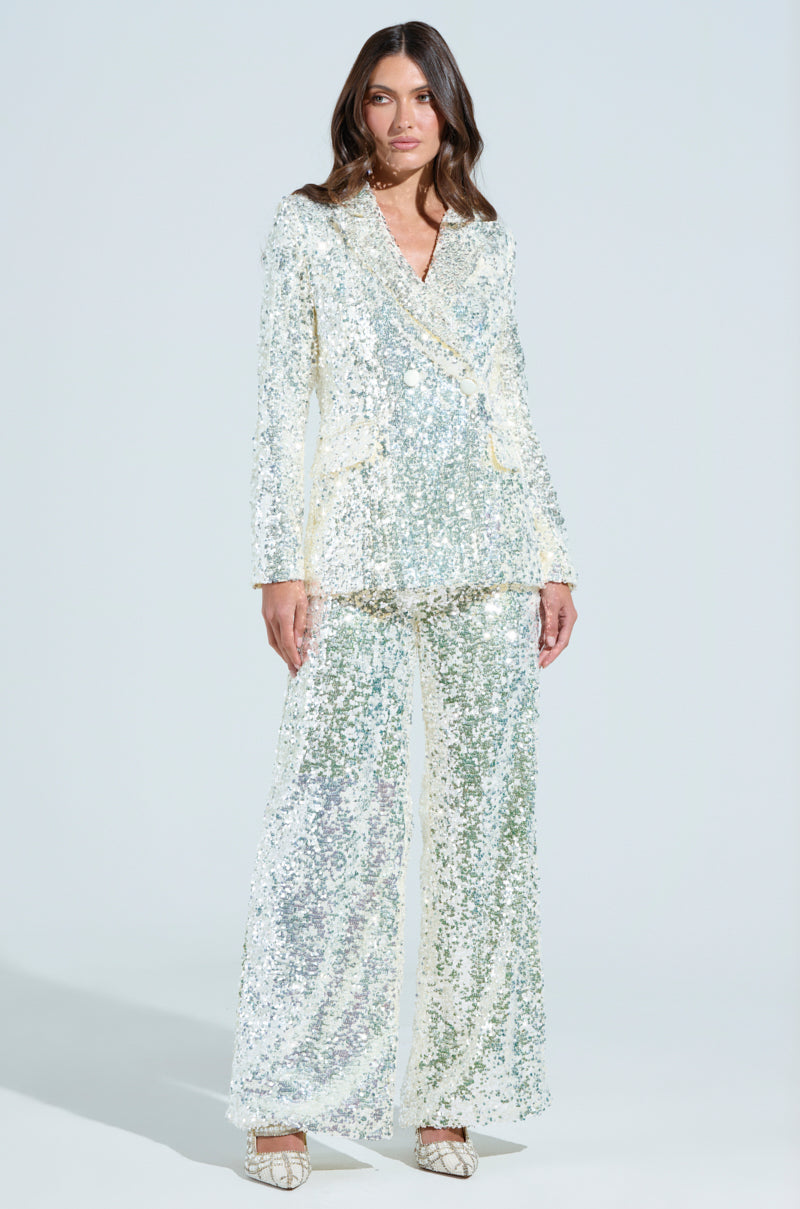 STAR OF THE SHOW SEQUIN BLAZER